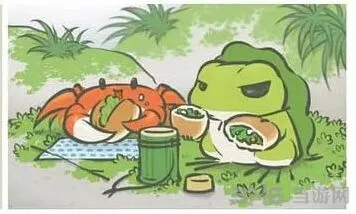 旅行青蛙稀有明信片草地野餐介绍