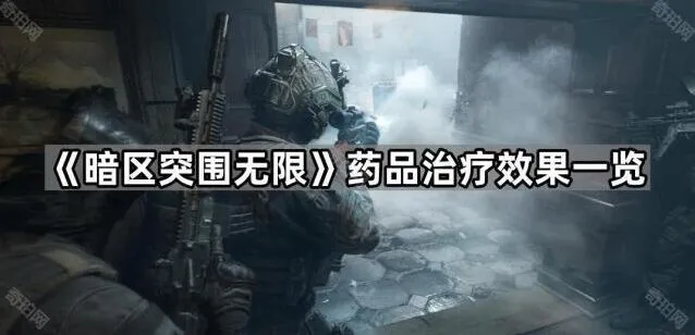 暗区突围药品治疗效果教程分享