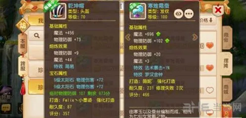 梦幻西游女儿村装备选择入门教程
