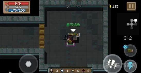 元气骑士毒气机枪武器属性图鉴