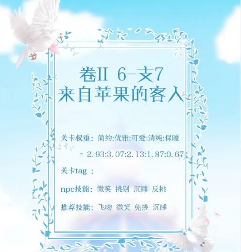 《奇迹暖暖》第二卷第六章支线7搭配教程