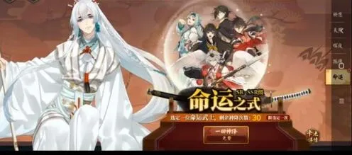 执剑之刻命运之式武士保留顺序详解