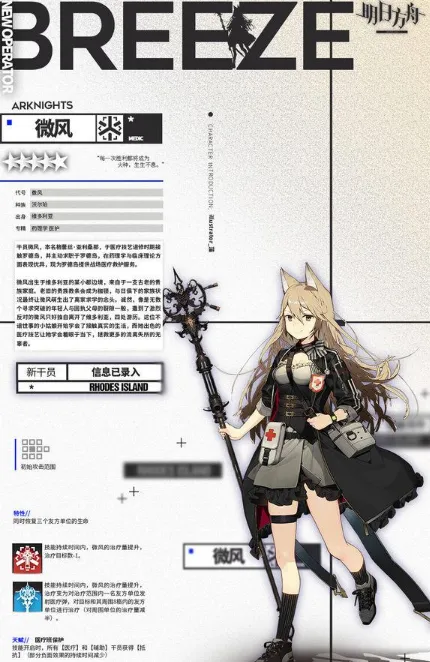 明日方舟微风强度怎么样 红票兑换优先级