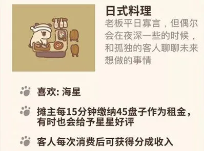 《动物餐厅》日式料理攻略大全