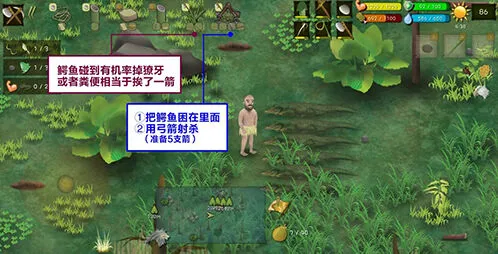 挨饿荒野捕捉鳄鱼完整攻略分享