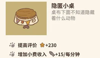 动物餐厅隐匿小桌使用技巧详细指南