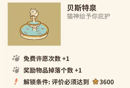 动物餐厅新设施贝斯特泉攻略 解锁条件及功能