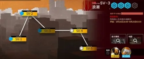 明日方舟突袭SV3低练度打法技巧