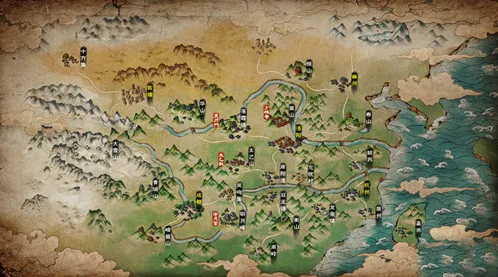 烟雨江湖明月山资源点完整攻略