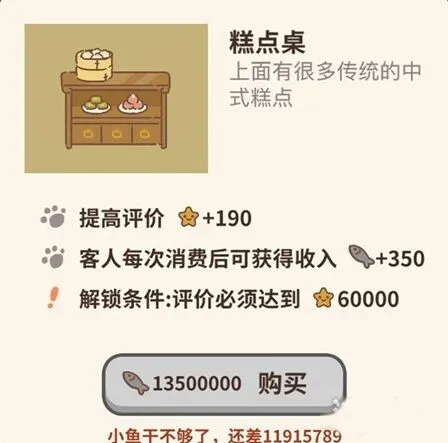 《动物餐厅》糕点桌设施攻略分享