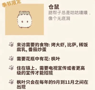 《动物餐厅》仓鼠怎么解锁技巧