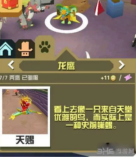 《疯狂动物园》飞行坐骑龙鹰详解