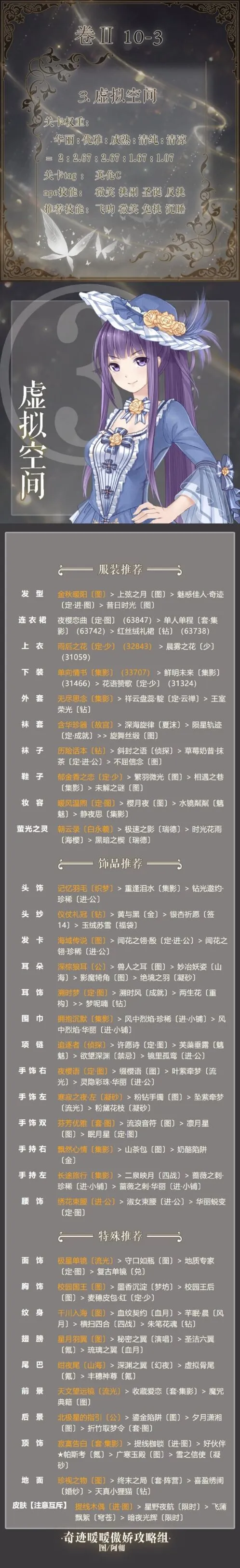 奇迹暖暖通关