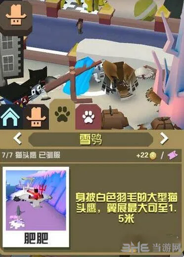 疯狂动物园雪鸮抓捕方法分享