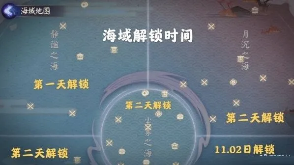 阴阳师月沉之海海域解锁教程