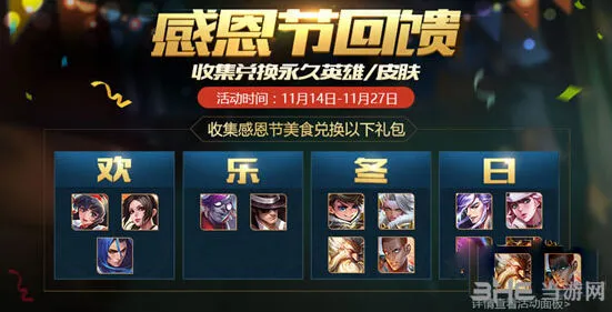 王者荣耀感恩节美食获得指南