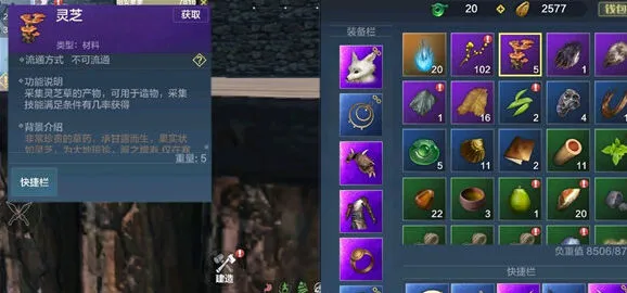 妄想山海海灵芝