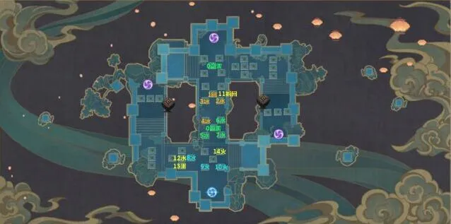 原神难度4参差争电光地图全攻略