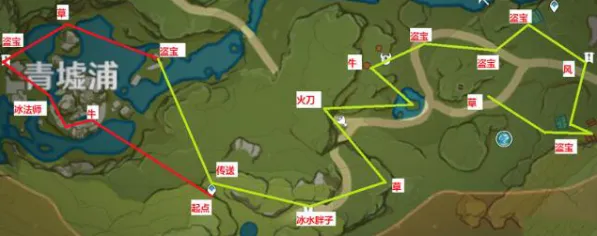 原神锄地刷资源教程