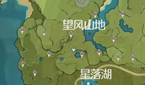 原神落落果实采集位置分布图攻略