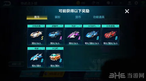 QQ飞车属性