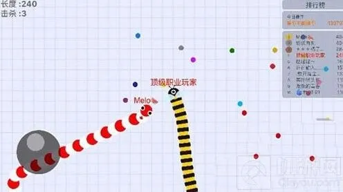 贪吃蛇大作战游戏技巧：自我保护