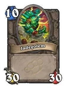 炉石传说青玉魔像