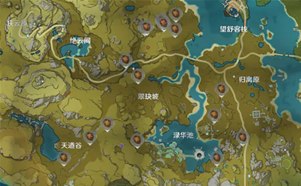 原神松果分布位置详细指南
