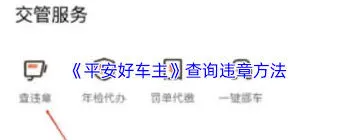 平安好车主驾驶