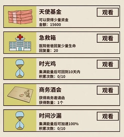 活下去游戏内广告刷新时间