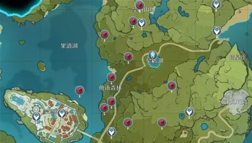 原神提瓦特苹果采集点推荐