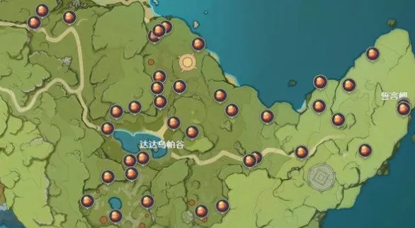 原神日落果采集攻略 分布图分享