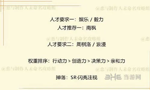 恋与制作人第六章6-6周棋洛副本通关指南