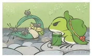旅行青蛙稀有河边打水明信片获取方法