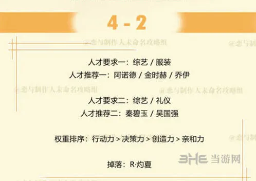 恋与制作人周棋洛4-2通关心得
