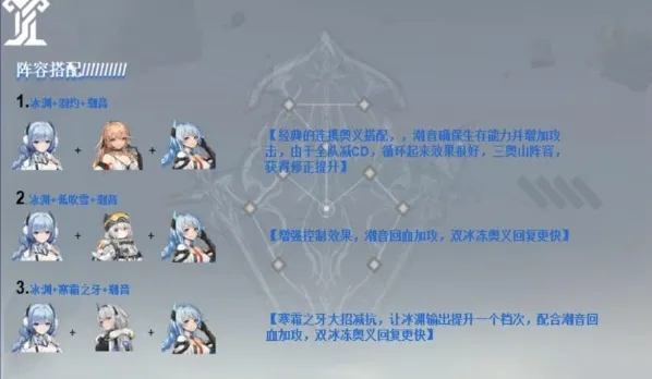 深空之眼冰渊平民配队攻略