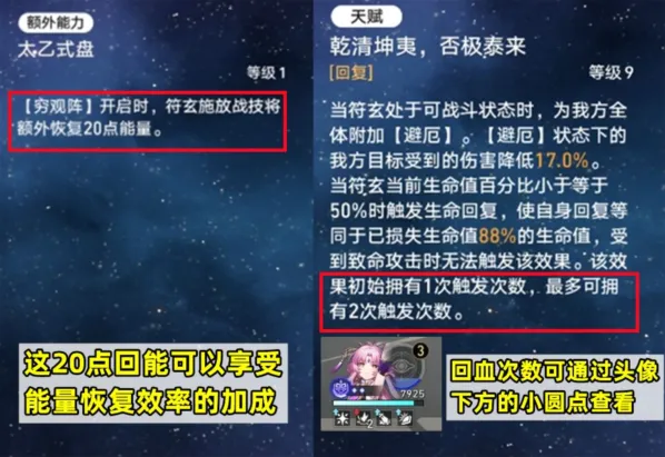 崩坏星穹铁道符玄技能使用心得