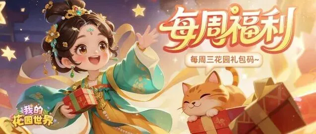 我的花园世界周礼包兑换码教程
