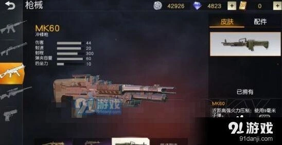 荒野行动MK60武器指南