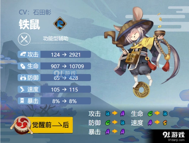 阴阳师铁鼠辅助御魂配置攻略