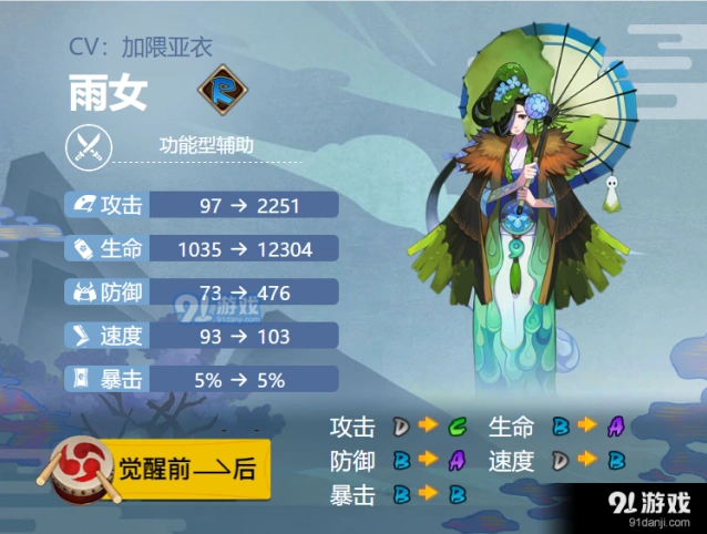 阴阳师雨女御魂如何选择 搭配方案