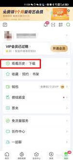 爱奇艺极速版观看历史删除教程