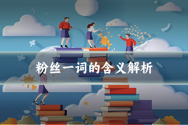 粉丝一词的含义解析