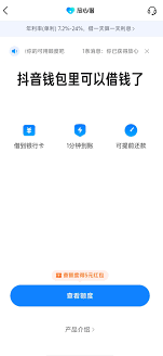抖音放心借