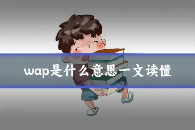 wap是什么意思一文读懂