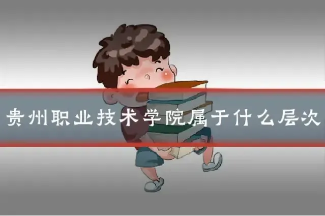 贵州职业技术学院属于什么层次