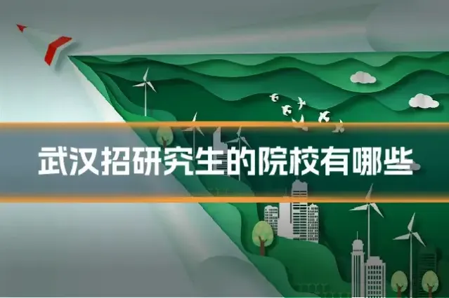 武汉招研究生的院校有哪些
