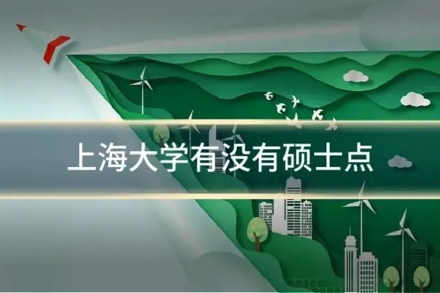 上海大学有没有硕士点