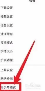 百度视频青少年模式设置步骤