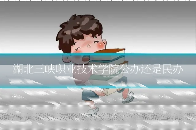 湖北三峡职业技术学院公办还是民办